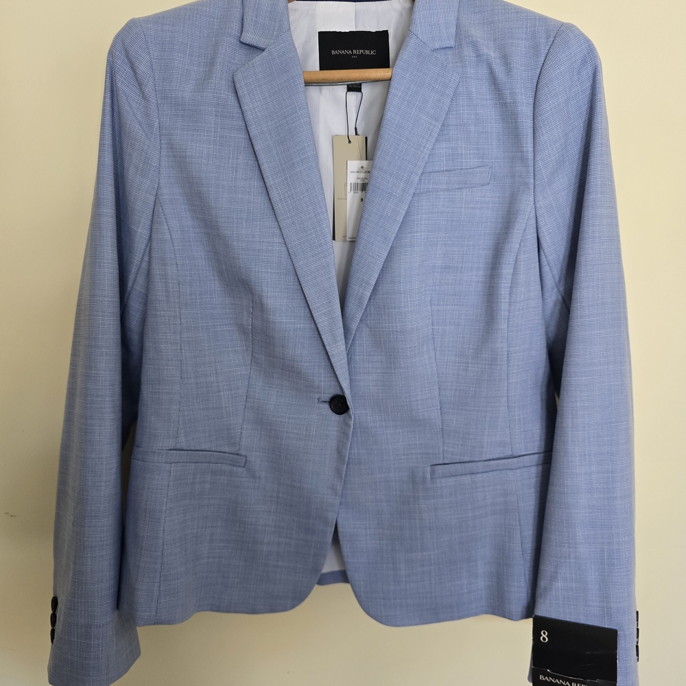 Banana Republic Sky Blue Men's Blazer